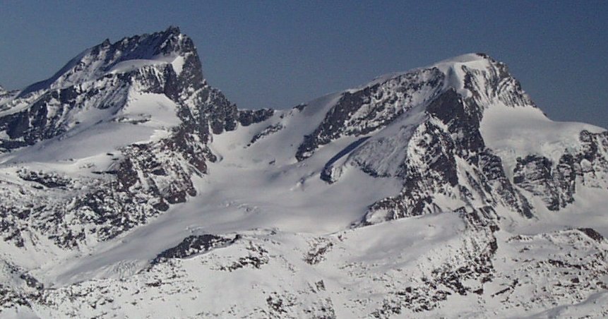 Rimpfischhorn and Strahlhorn