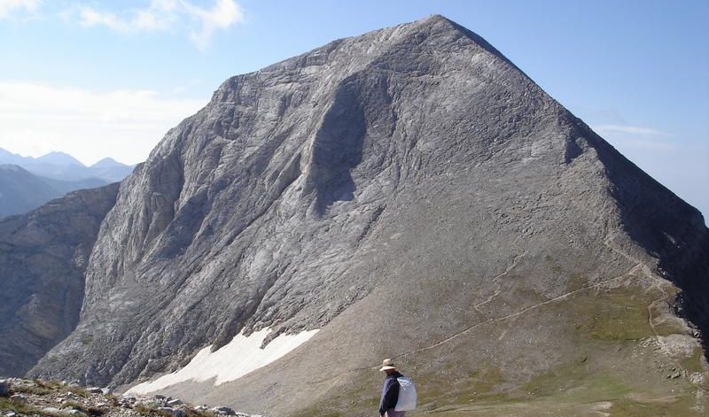 Vihren in Pirin Mountains in Bulgaria