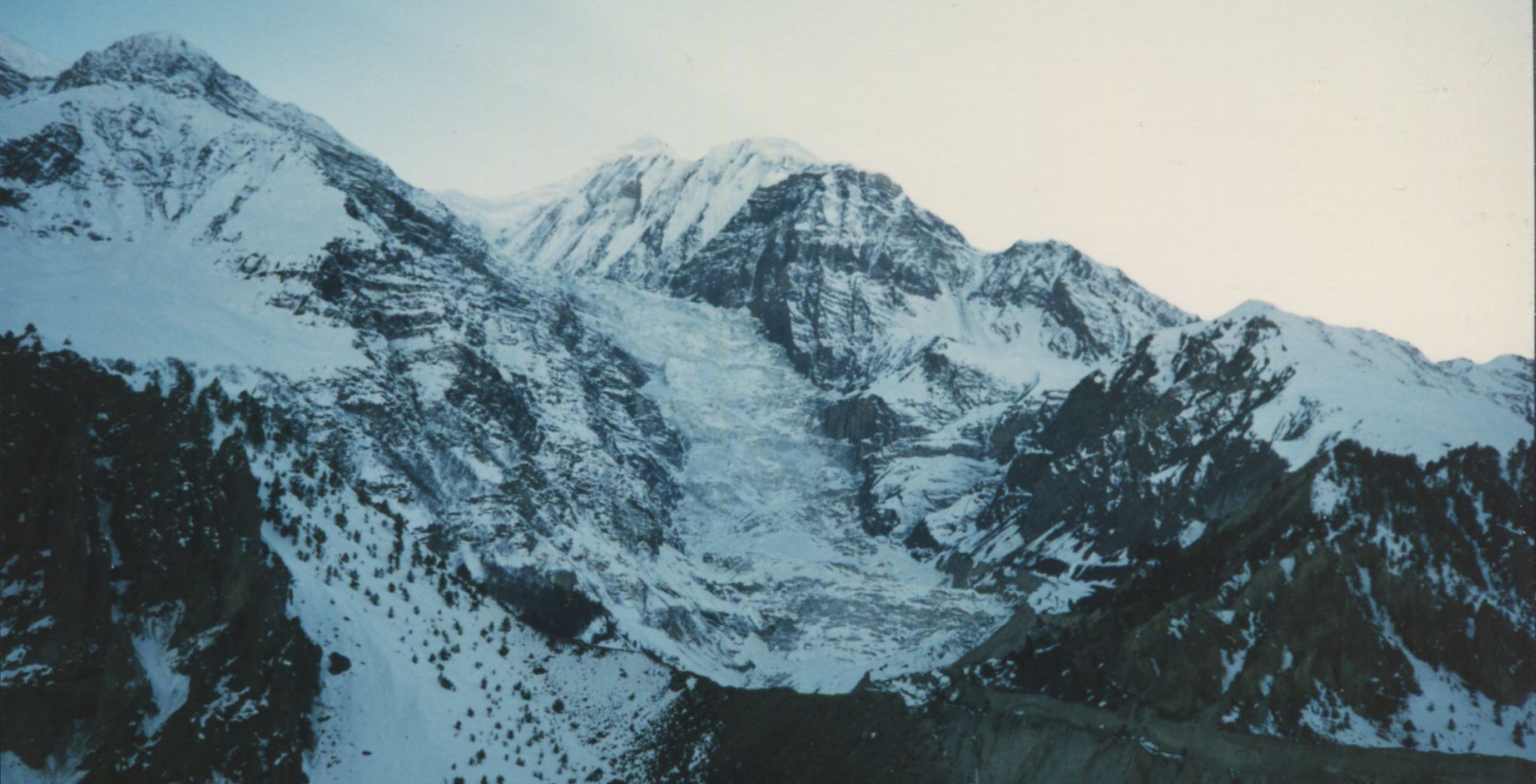 Mt.Gangapurna above Manang Village