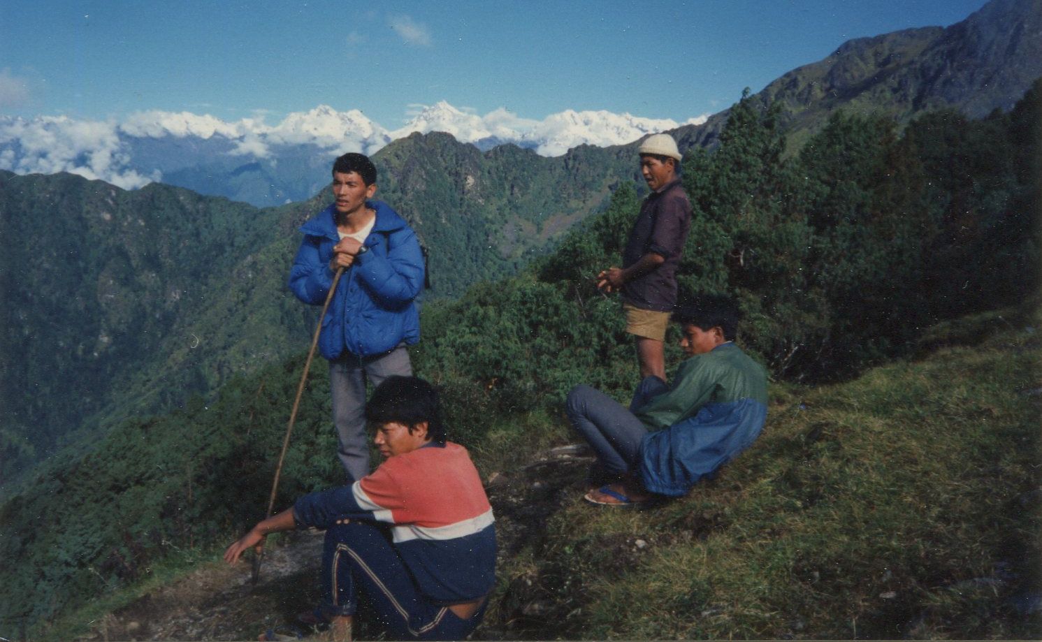 The Langtang Himal on route to Nosempati and Jugal Panch Pokhari