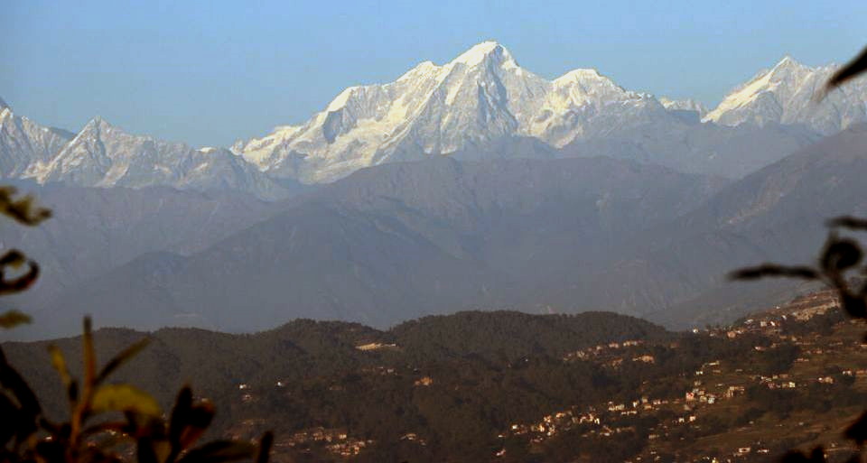 Mt.Phurba Chyachu in the Jugal Himal from