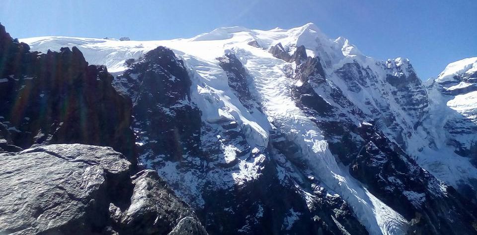 Mera Peak above the Hinku & Hongu Valleys