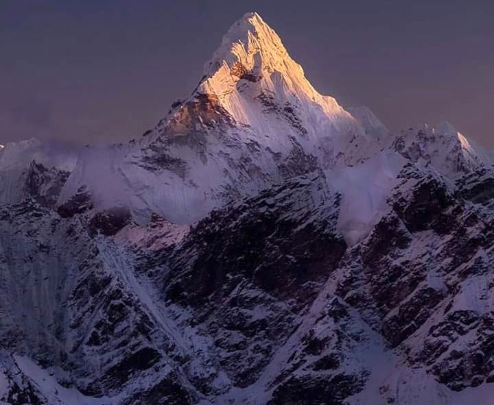 Ama Dablam above the Chhukung Valley