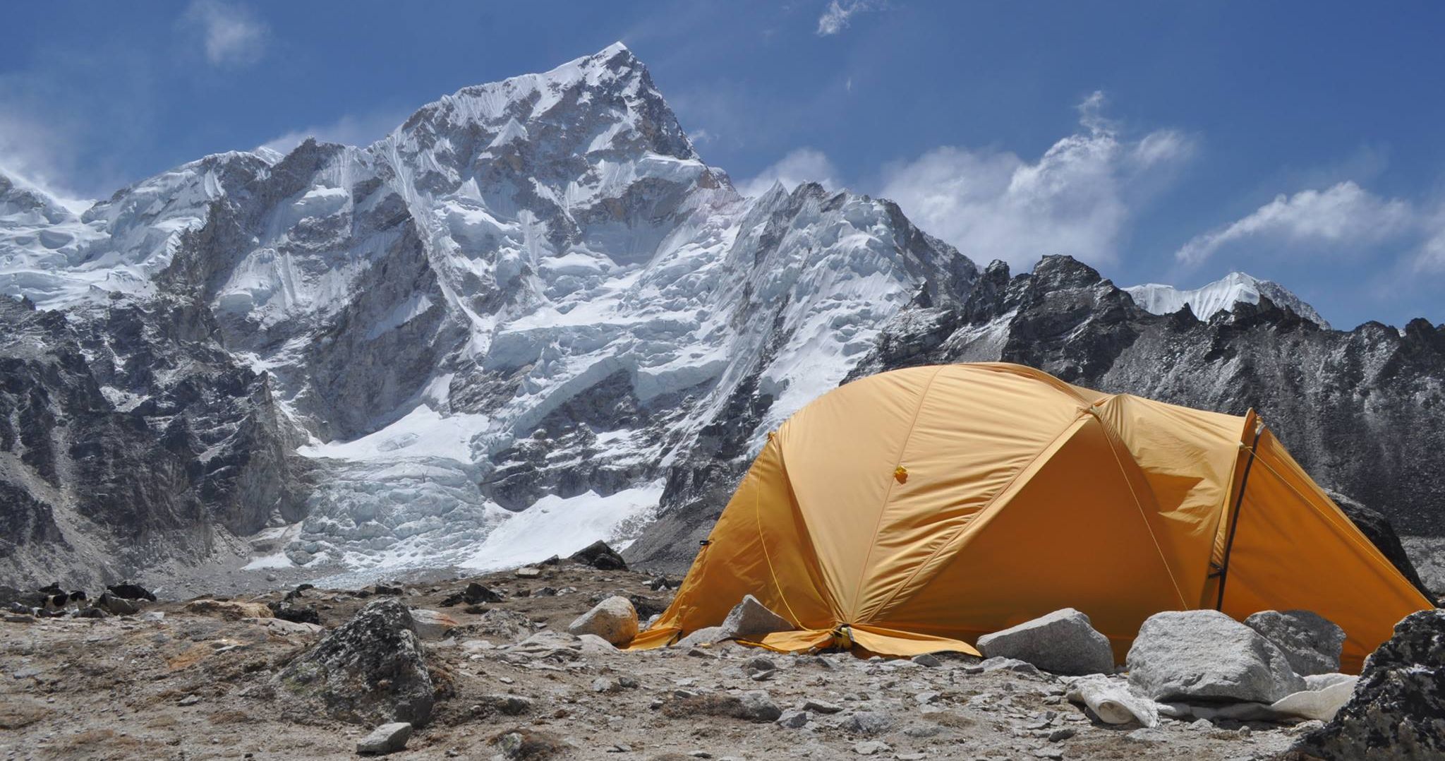 Mount Nuptse from Gorak Shep