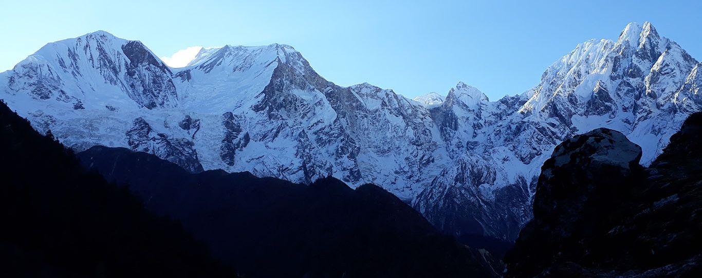 Mount Manaslu from the North-West
