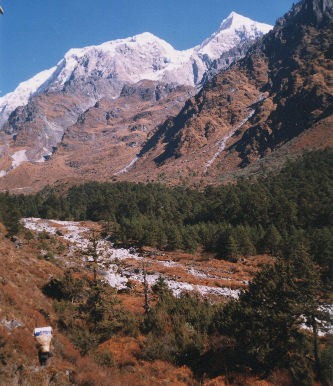 Upper Likhu Khola Valley and Mt.Numbur