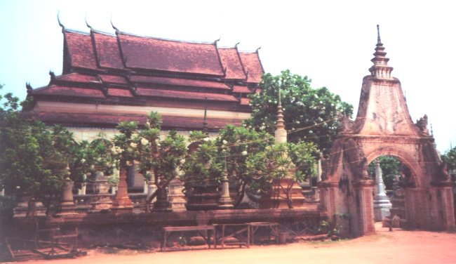 Wat Bo in Siem Reap in northern Cambodia