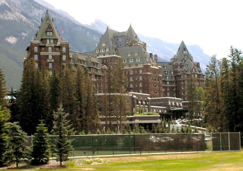 Banff Springs Hotel in Banff National Park, Alberta, Canada