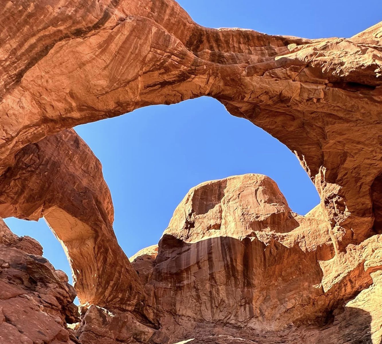 Double Arch in Arches National Park