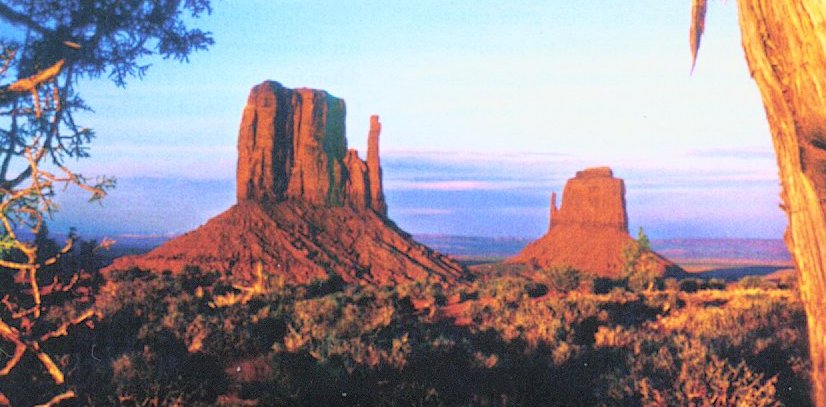 Left-hand and Right-hand Mittens in Monument Valley