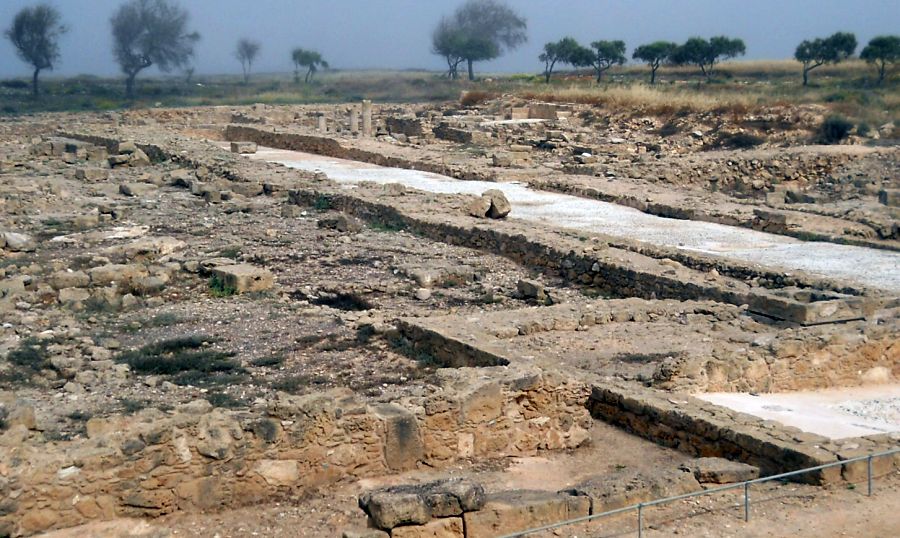 The Agora at the Nea Pafos archaeological site