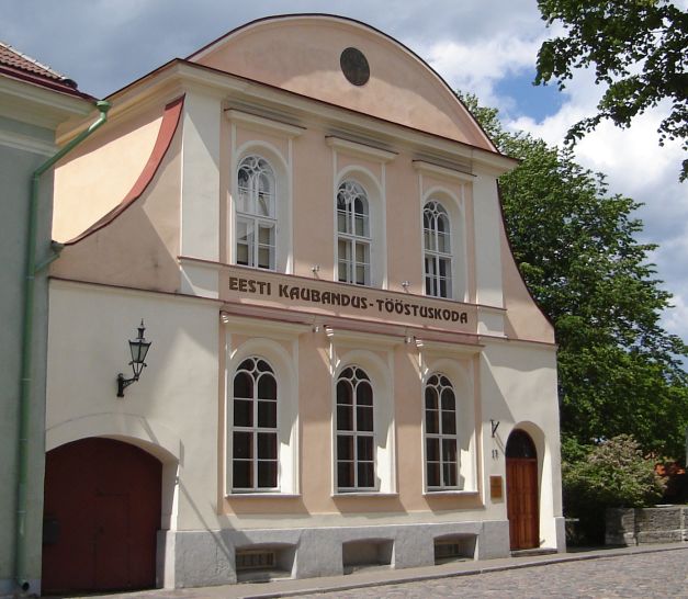 Building in Old City of Tallinn