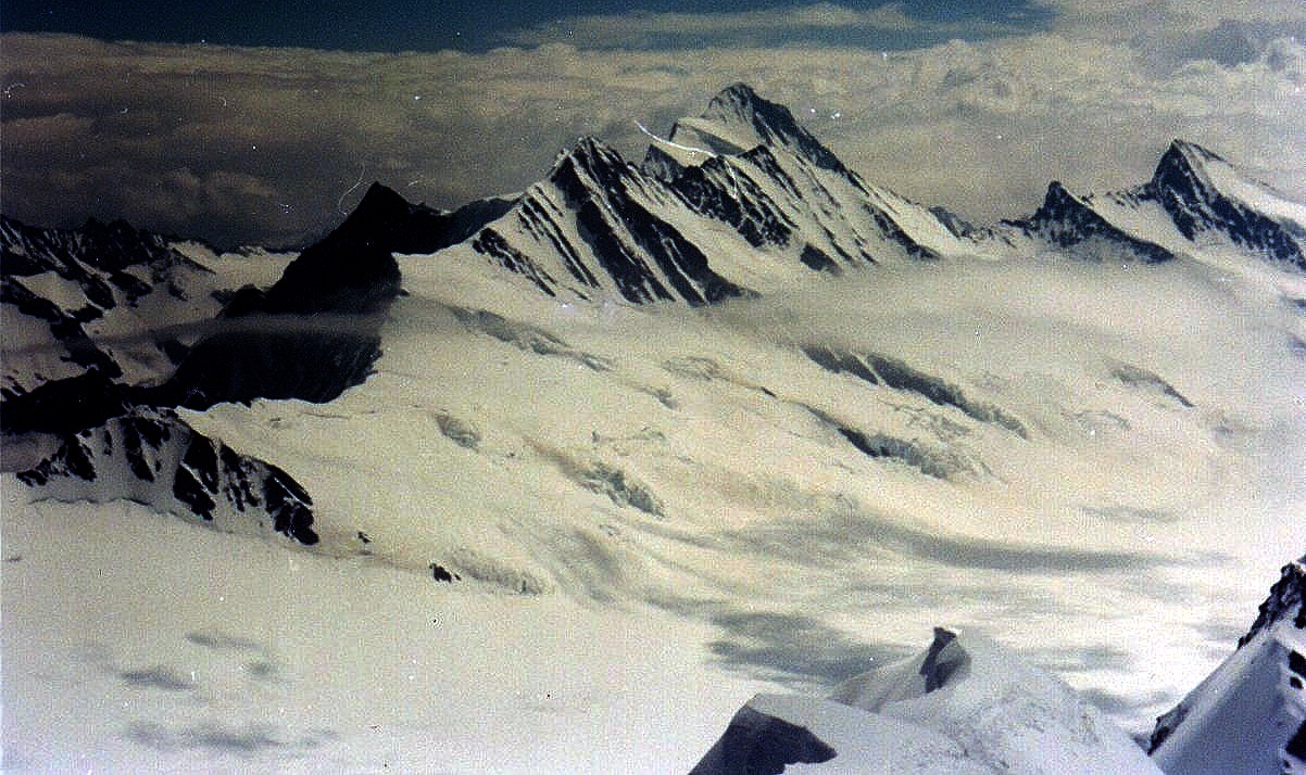 Finsteraarhorn from Monch