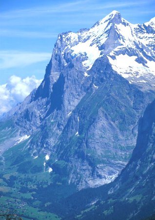 Wetterhorn from Klein Scheidegg