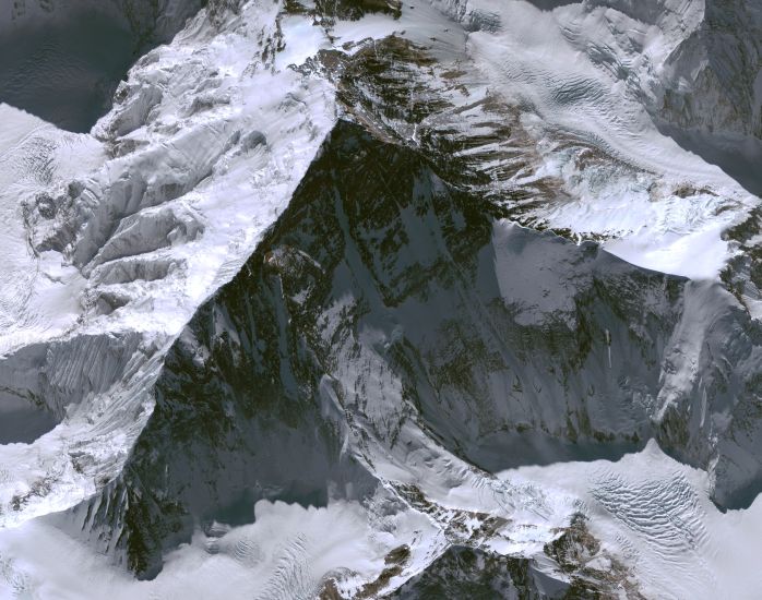 Mount Everest from space