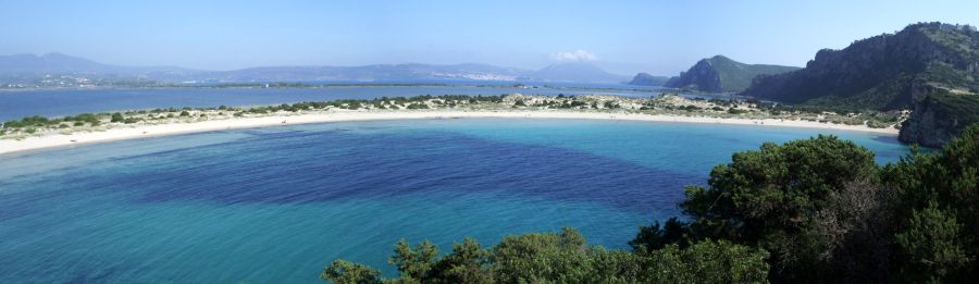 Voidokilia Bay near Pylos ( Pilos ) on the Greek Peloponnese