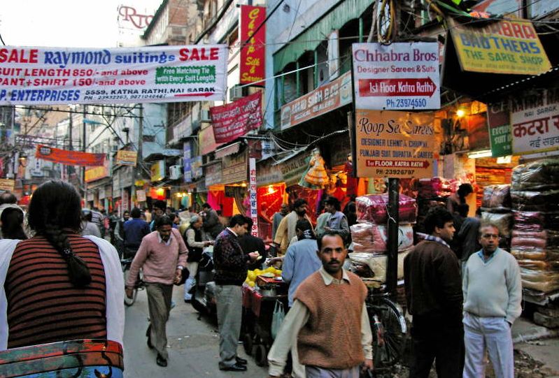 Market in Delhi