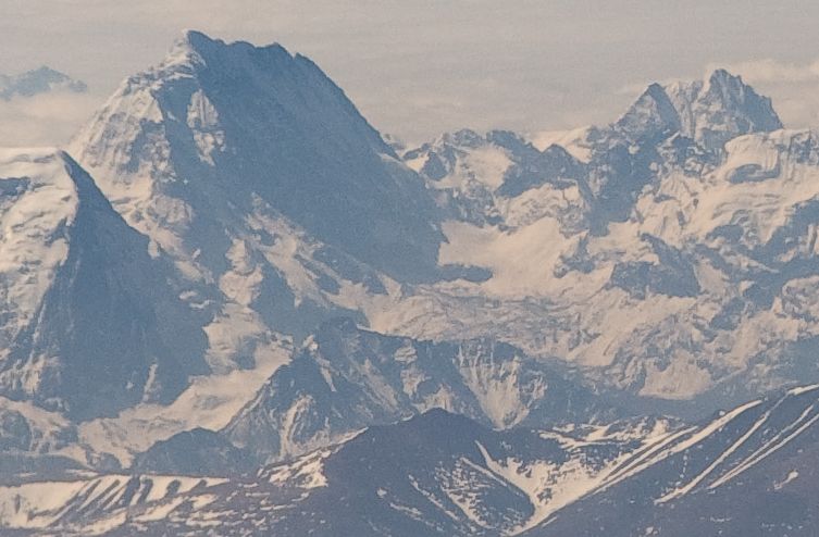 Chombo / Chombu ( 6362m ) in North Sikkim in the Indian Himalaya