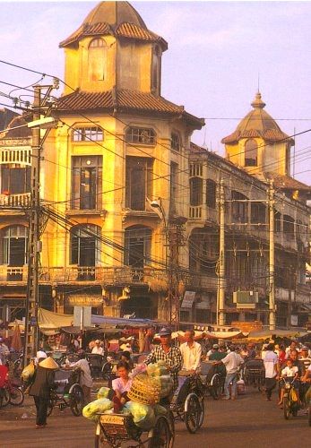 Cholon ( Chinatown ) in Saigon ( Ho Chi Minh City ) 