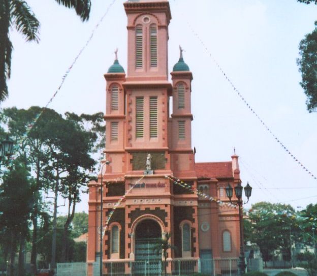 Cha Tam Church in Cholon ( Chinatown ) in Saigon ( Ho Chi Minh City )