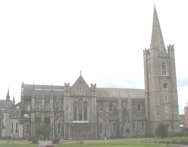 St Patrick's Cathedral in Dublin