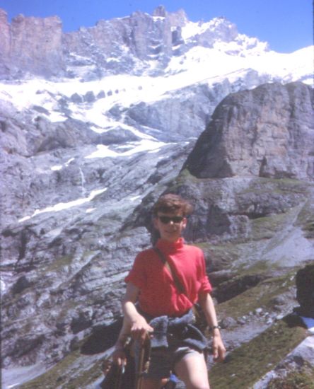 On ascent to the Frunden Hut