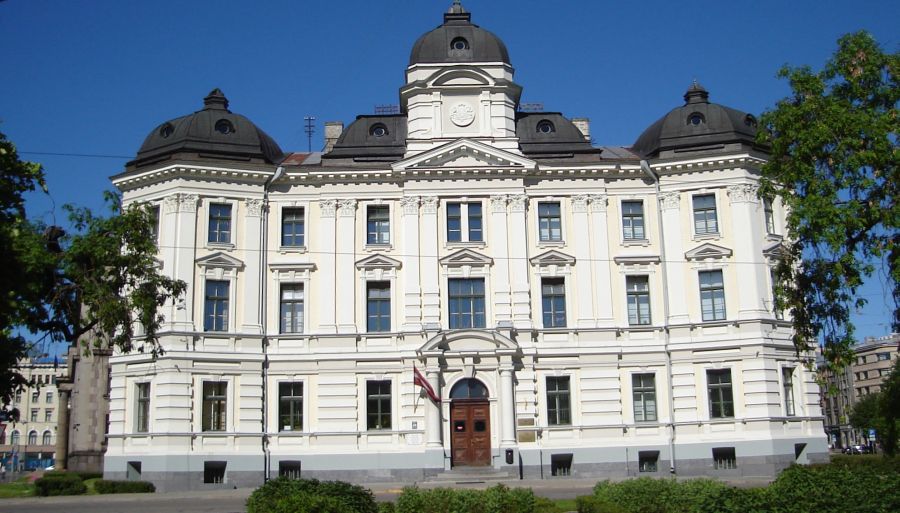 Art Nouveau Building in Riga