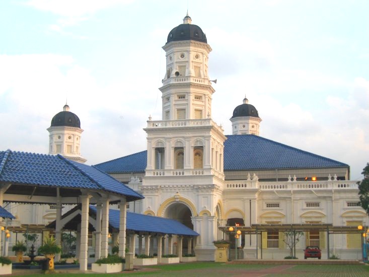 Abu Bakar Mosque in Johore Bahru