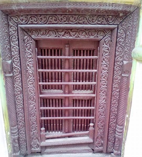 Window at Temple at Changu Naryan