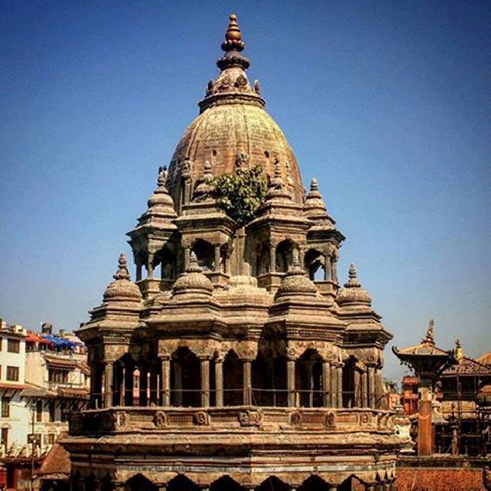 Krishna Mandir Temple in Durbar Square in Patan