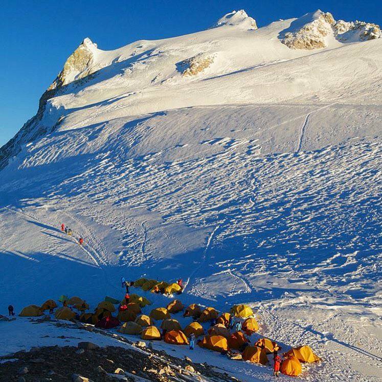 High Camp on Mount Manaslu