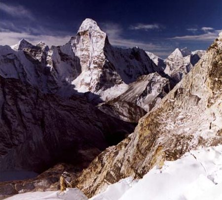 Ama Dablam from Island Peak ( Imja Tse )