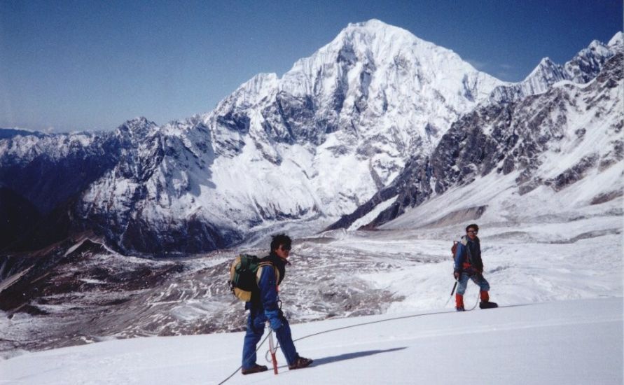 Langtang Lirung from Yala Peak