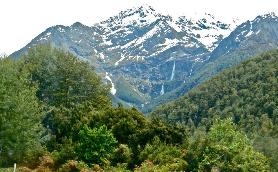 Bridal Veil Falls on North Island of New Zealand