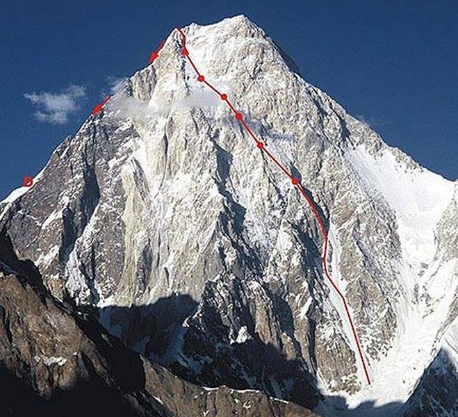 The Seven Thousanders - Gasherbrum IV ( 7925m ) in the Karakorum Mountains of Pakistan - the world's eighteenth highest mountain