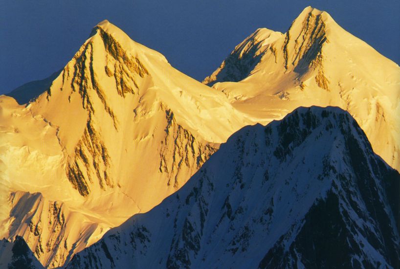 The Seven Thousanders - Malubiting ( 7458m ) in the Karakorum Mountains of Pakistan