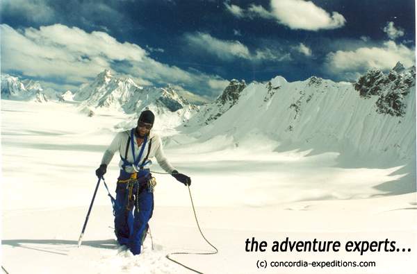 Snow Lake in The Karakoram of Pakistan