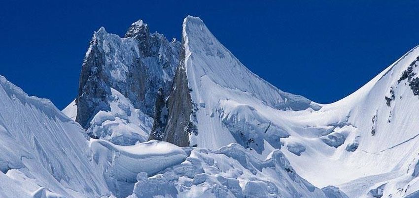 The Seven Thousanders - Baintha Brakk / Ogre ( 7285m ) in the Karakorum Mountains of Pakistan