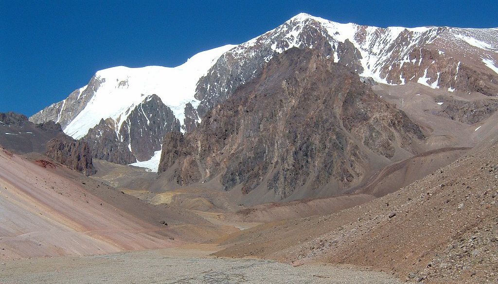 Cerro Mercedario in the Andes of Argentina