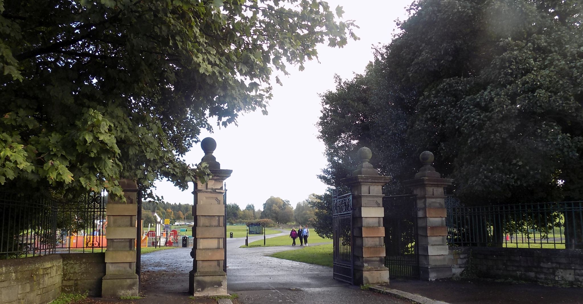 Entrance Gates to Barshaw Park