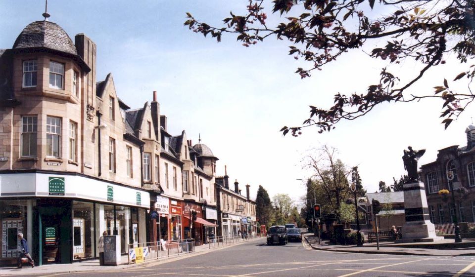 Roman Road at Bearsden Cross