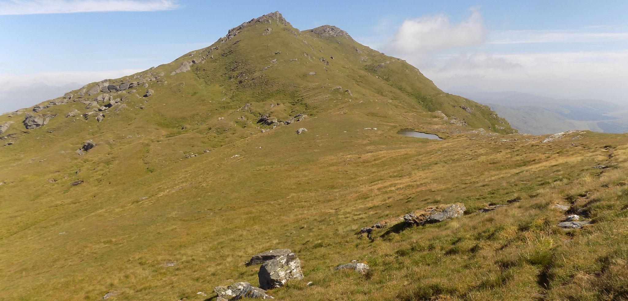 Beinn an Lochain on descent towards Gleann Mor