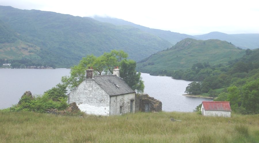 Bothy at Doune on Loch Lomond