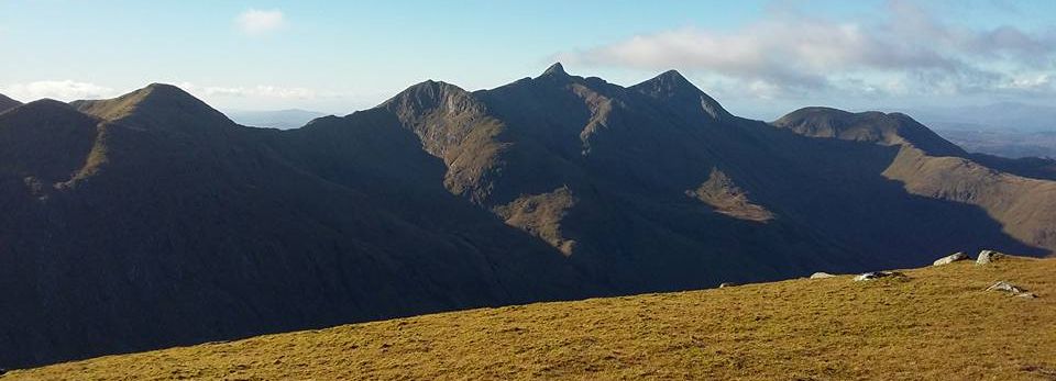 Cruachan Ridge from Beinn Eunaich