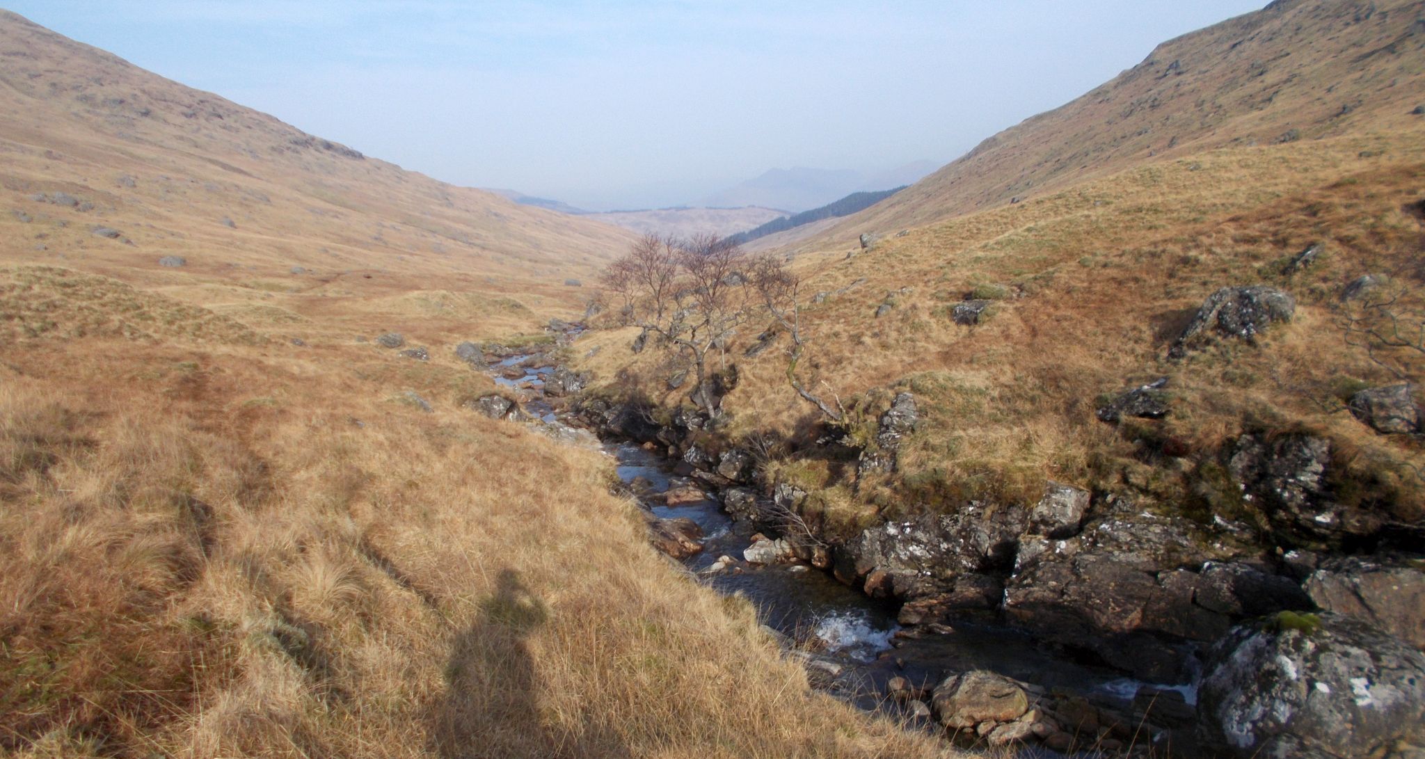 Coire Earb beneath An Caisteal ( The Castle ) and Beinn a'Chroin