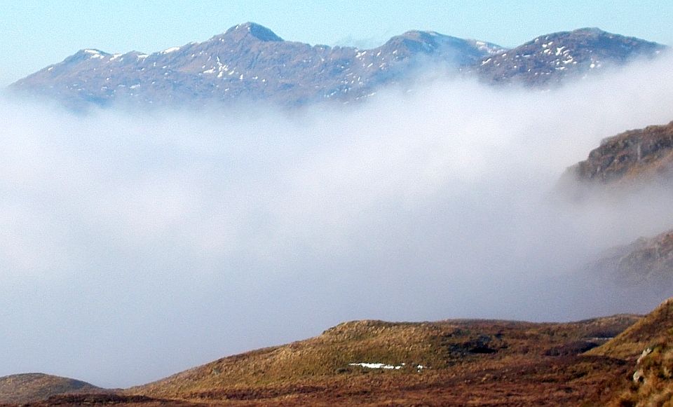 Beinn Bhuidhe from Beinn Chabhair