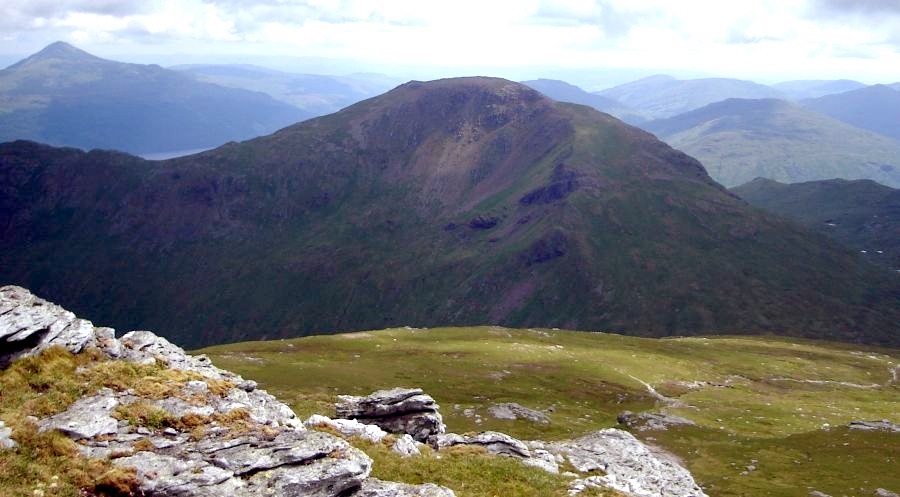 Beinn Narnain from Beinn Ime