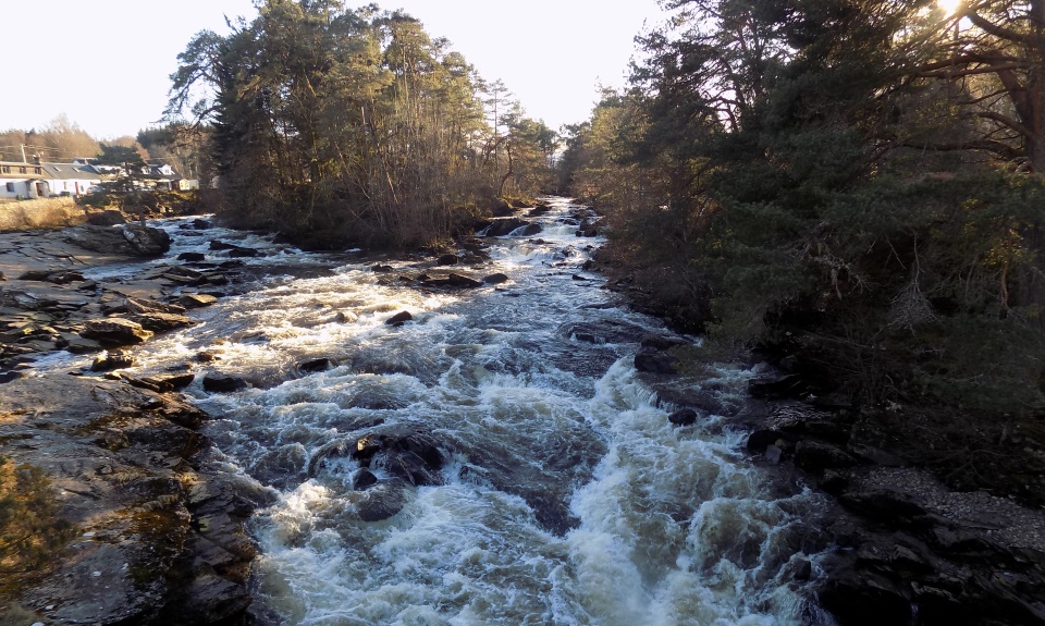 Falls of Dochart in Killin