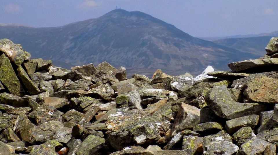 The Cairnwell from Ben Gulabin