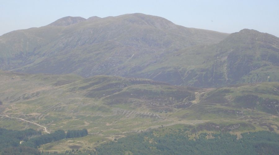 Ben Vorlich, Stuc a Chroin and Beinn Eich from ridge from Ben Ledi to Ben Vane